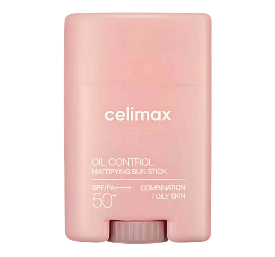 CELIMAX, Солнцезащитный матирующий стик, 19 гр, Oil Control Mattifying Sun Stick SPF50+ PA++++ 