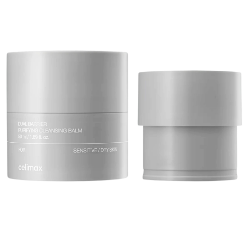 CELIMAX, Гидрофильный бальзам с церамидами, набор 2 шт - 50мл Dual Barrier Purifying Cleansing Balm