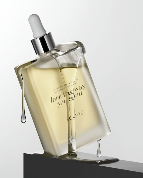 SCENTO, Восстанавливающее масло для тела и ванны 100 мл, Love the way you scent