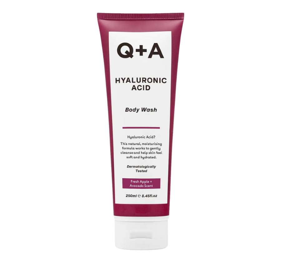 Q+A, Увлажняющий гель для душа, 250 мл, HYALURONIC ACID