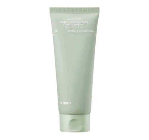 CELIMAX, Пенка с содой для глубокого очищения,150 мл,Ji Woo Gae Baking Soda Deep Pore Foam Cleansing