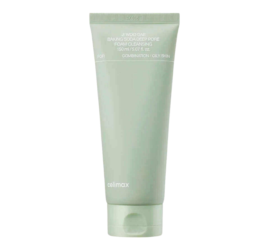 CELIMAX, Пенка с содой для глубокого очищения,150 мл,Ji Woo Gae Baking Soda Deep Pore Foam Cleansing