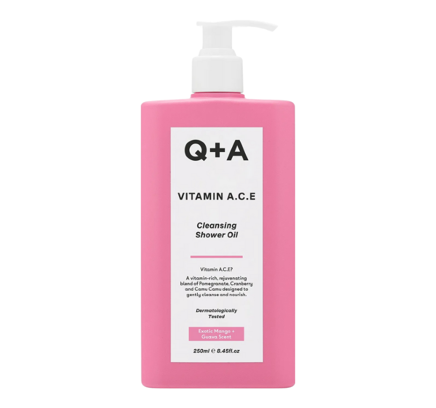 Q+A, Масло для душа, 250 мл, VITAMIN A.C.E