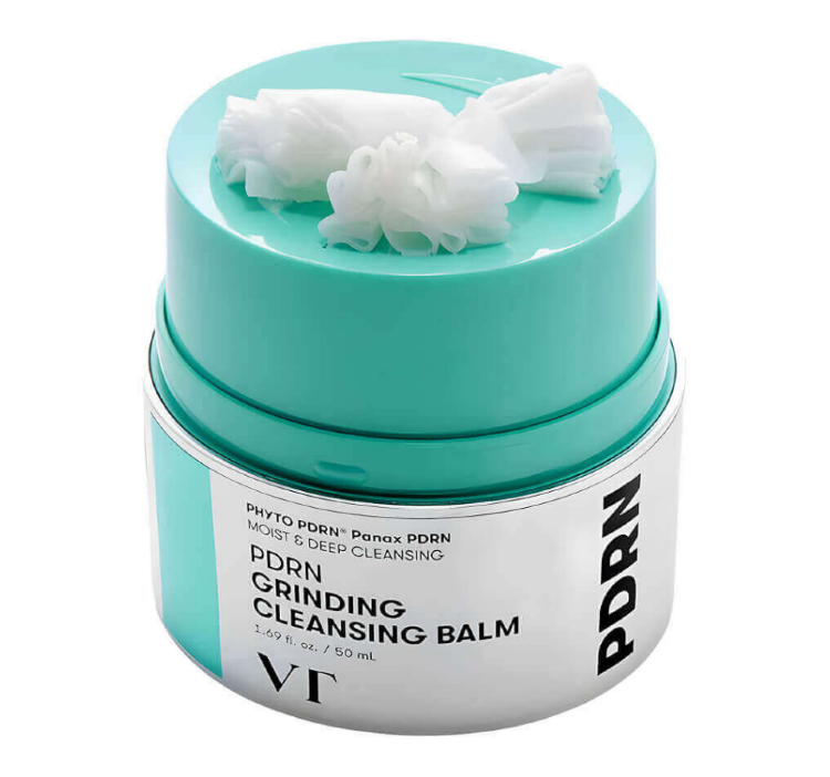 VT COSMETICS, Гидрофильный бальзам с ПДРН для очищения кожи, 50 мл, PDRN Grinding Cleansing Balm