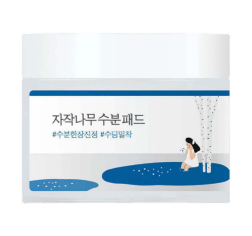 ROUND LAB, Успокаивающие пэды с берёзовым соком, 80 шт, Birch Juice Moisturizing Pad 