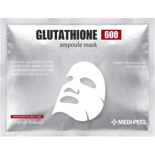 MEDI-PEEL, Выравнивающая тон тканевая маска для лица, 30мл, Glutathione 600 Mask