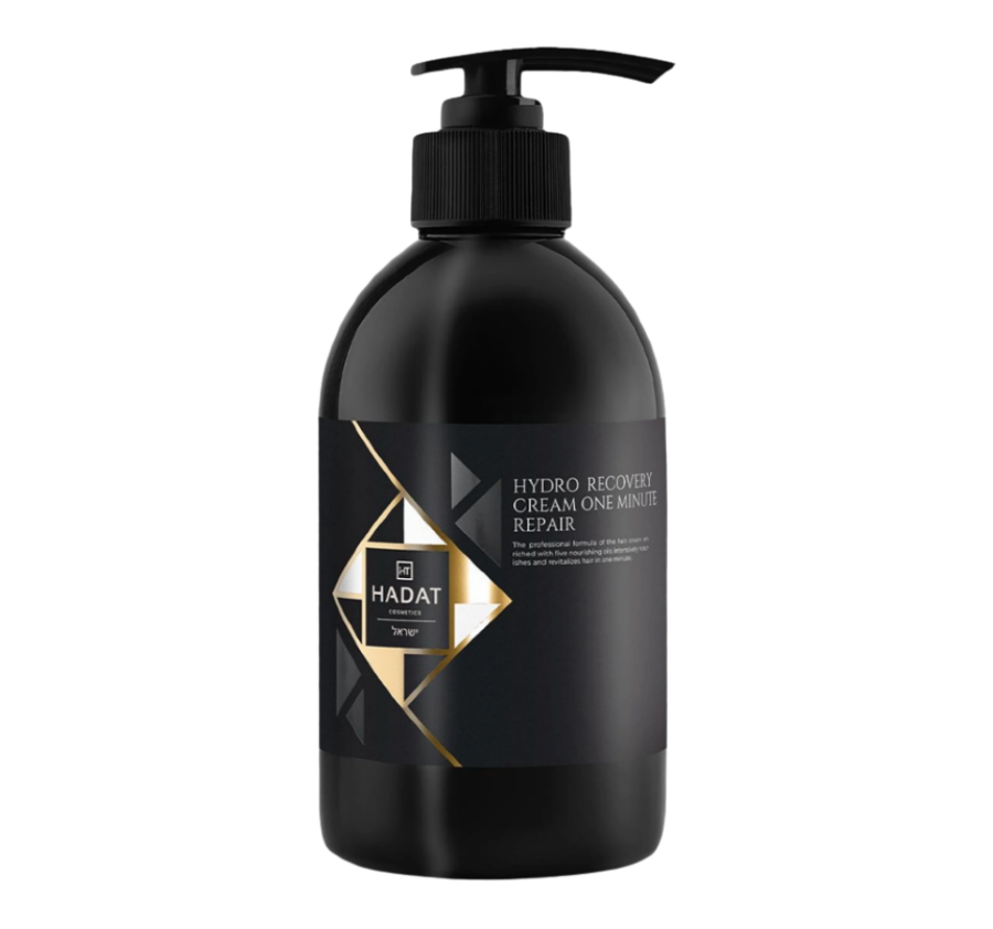 HADAT, Крем для волос 1 минута на восстановление, 500 мл, hydro recovery cream one minute repair