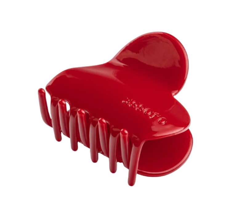 ASSORO, Крабик для волос макси, цвет (Бордовое сердце)