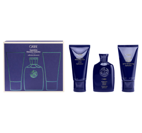 ORIBE, Набор для увлажнения волос "Драгоценное сияние", 75+50+50мл, Supershine Discovery Collection