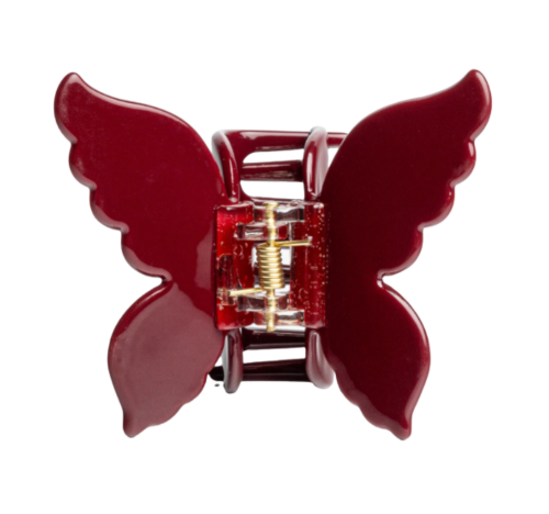 ASSORO, Крабик для волос, цвет (Бабочка Амарант)