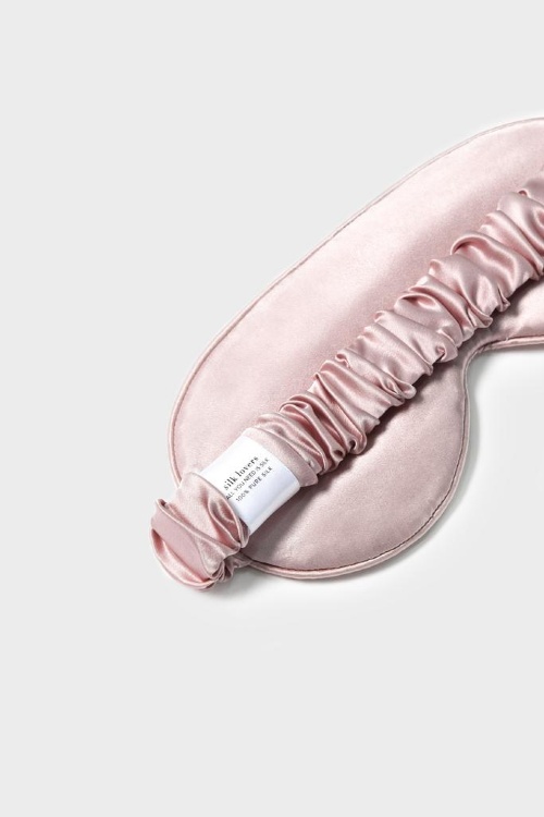 SILK LOVERS, Шелковая маска для сна (пудра) SILK LOVERS, Шелковая маска для сна (пудра)