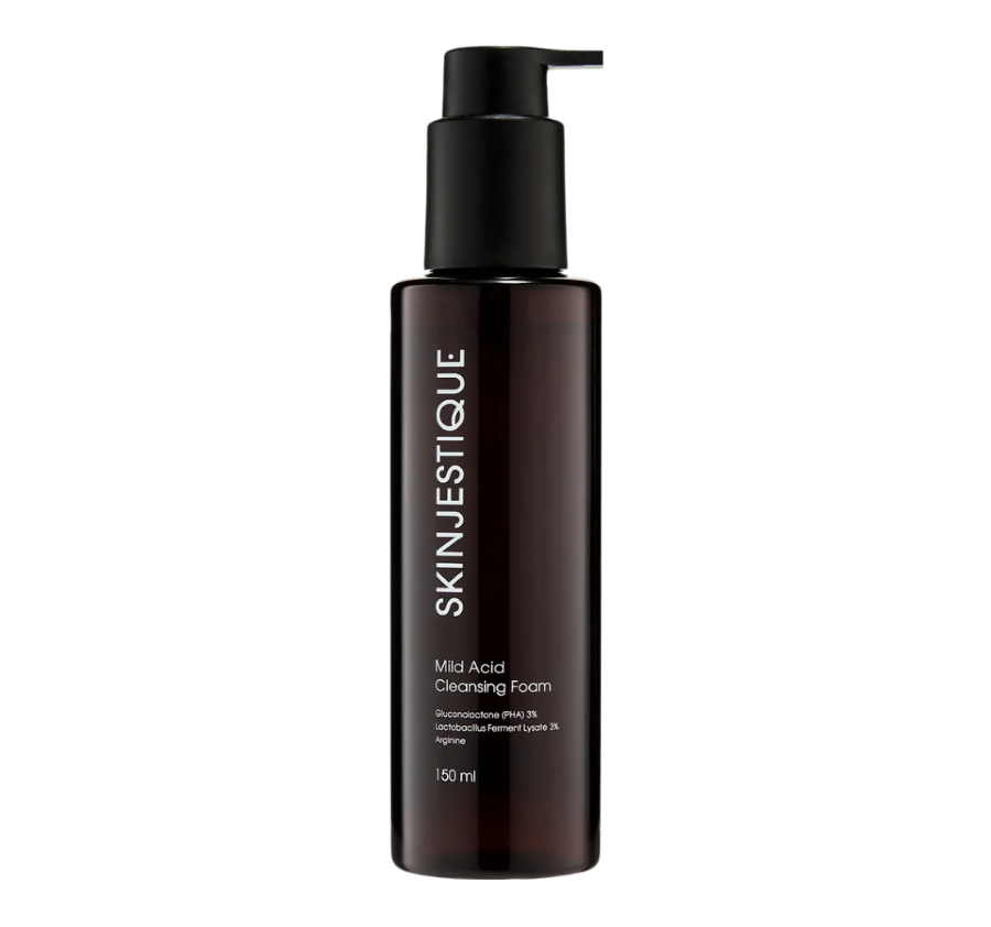 SKINJESTIQUE, Пенка для умывания с глюконолактоном, 150 мл, Mild Acid Cleansing Foam