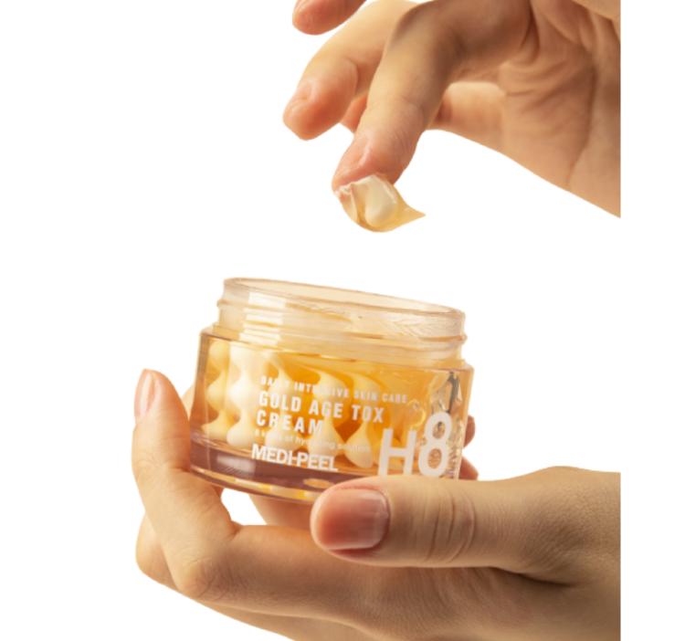 MEDI-PEEL, Gold Age Tox H8 Cream, Капсульный крем с коллагеновым комплексом, 50 г