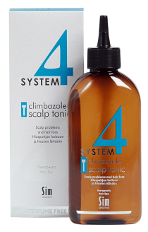 SYSTEM 4 Терапевтический тоник  "T",для глубокого очищения кожи головы (200мл)
