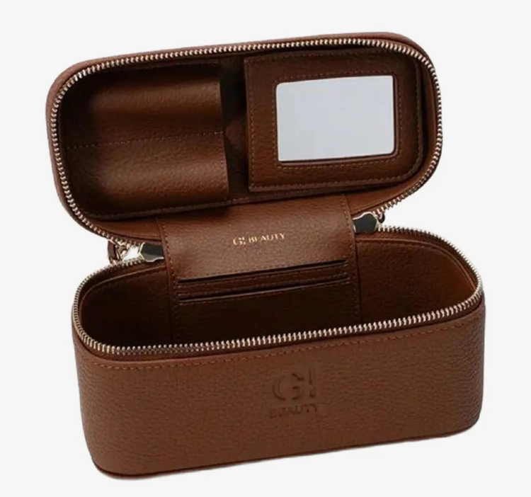 GI BEAUTY, Косметичка Signature Case Mini, Brown