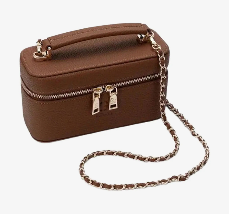 GI BEAUTY, Косметичка Signature Case Mini, Brown