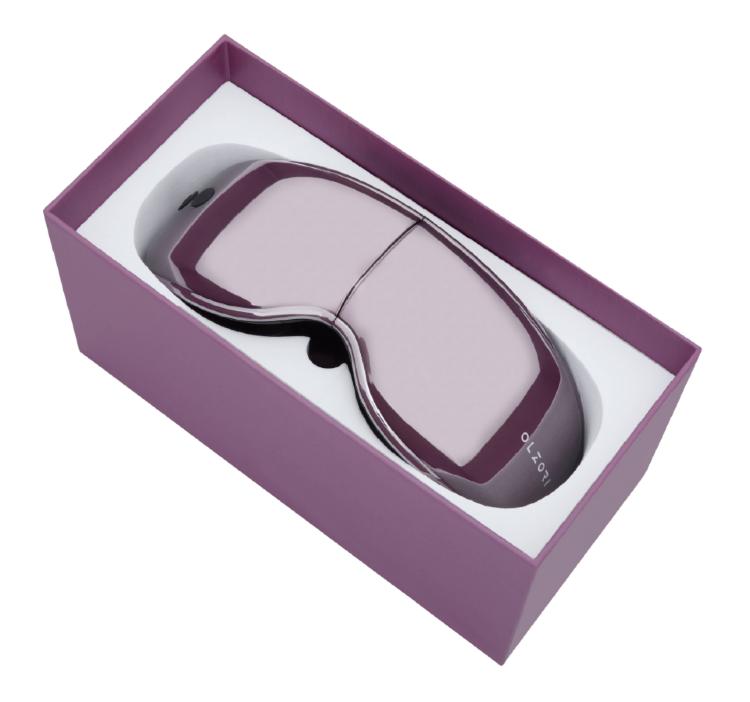 OLZORI, Массажер для области вокруг глаз X-Visio, цвет (Brownie)