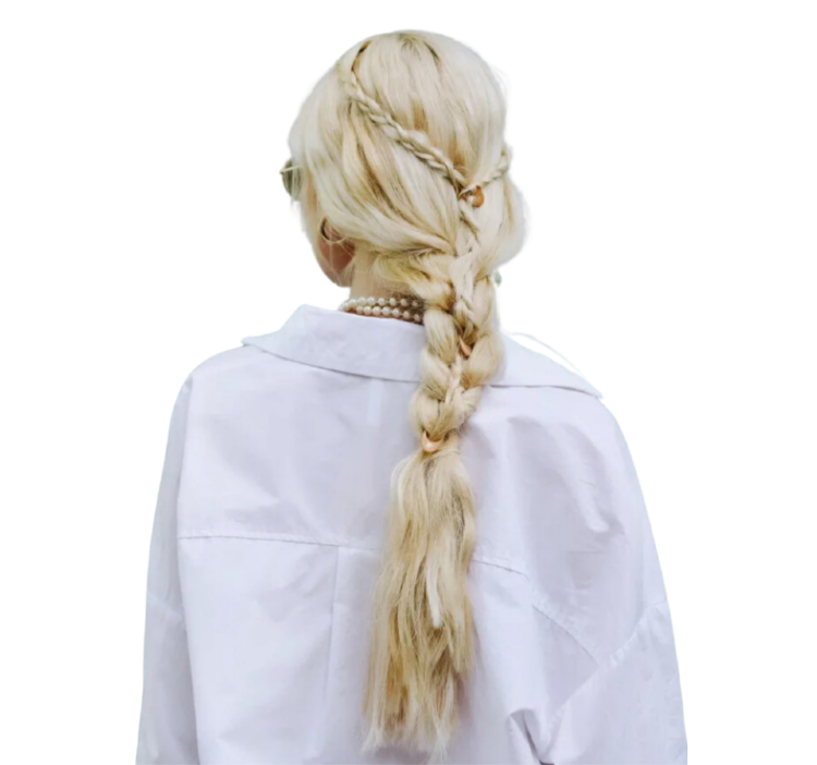 FIONA FRANCHIMON (№1 HAIRPIN), Шпильки бежевая, песочная, карамельная (набор из 3 шпилек)