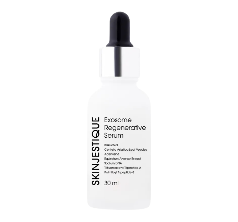 SKINJESTIQUE, Восстанавливающая сыворотка с экзосомами и бакучиолом,30 мл,Exosome Regenerative Serum