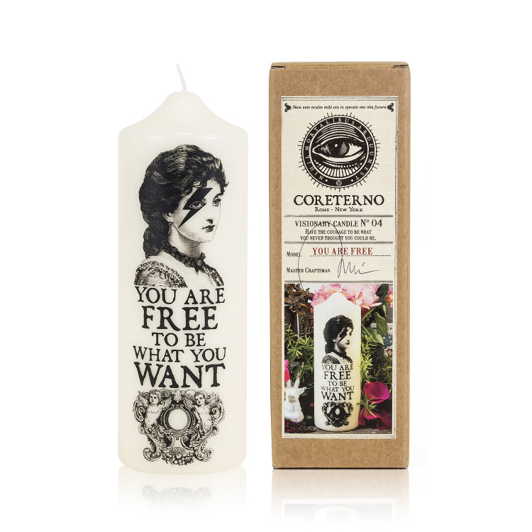 CORETERNO, Свеча № 04 YOU ARE FREE, 675 г