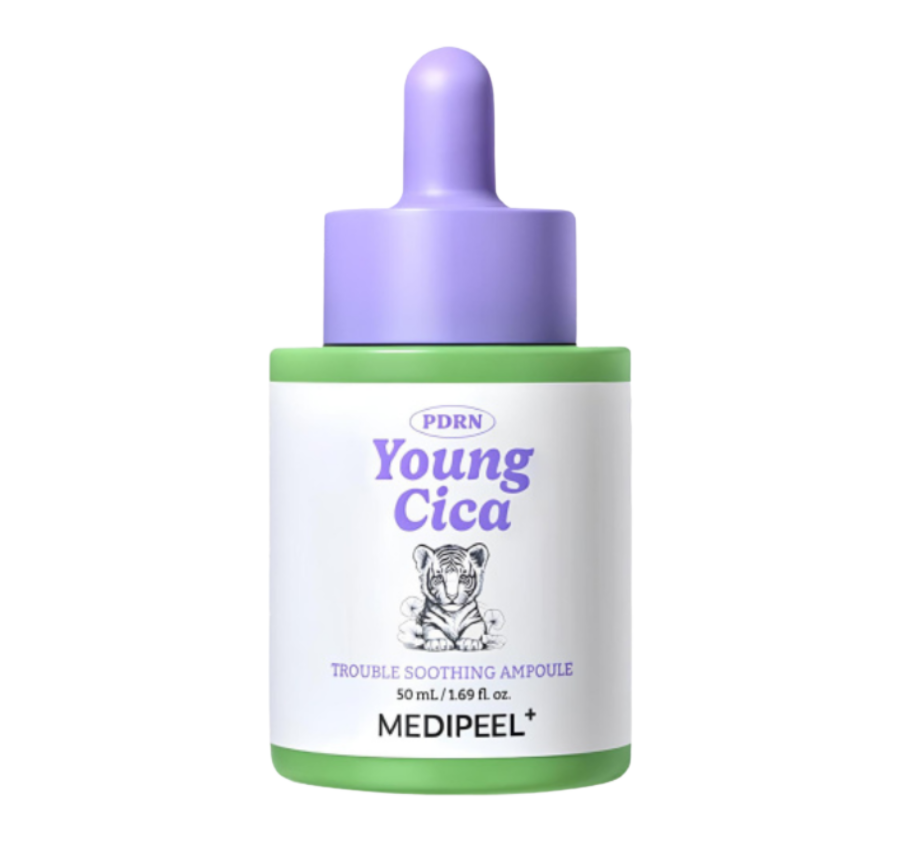 MEDI-PEEL, Young Cica PDRN Trouble Soothing Ampoule Смягчающая ампула для чувствительной кожи, 50 мл