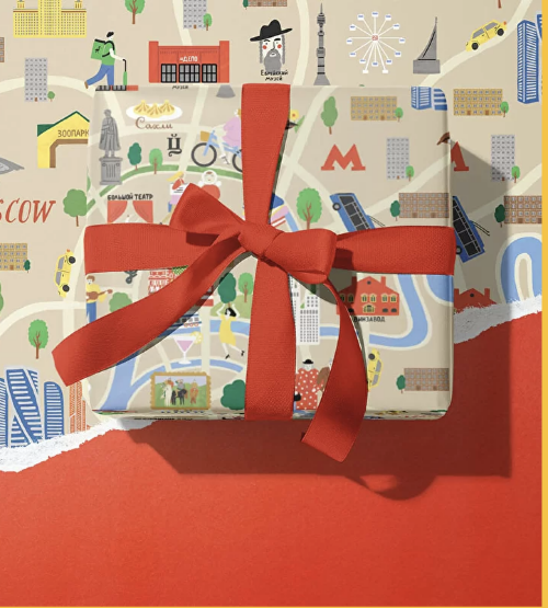 Обертка "О' MOSCOW"
