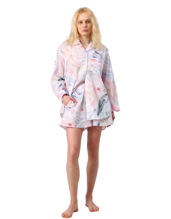 ANY WOWZERS, Комплект с шортами BANANZA PINK (пижама)