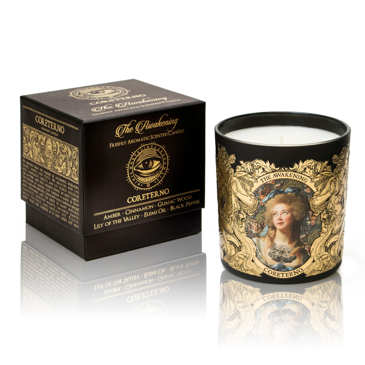 CORETERNO, Свеча ароматизированная, 240 г, The Awakening