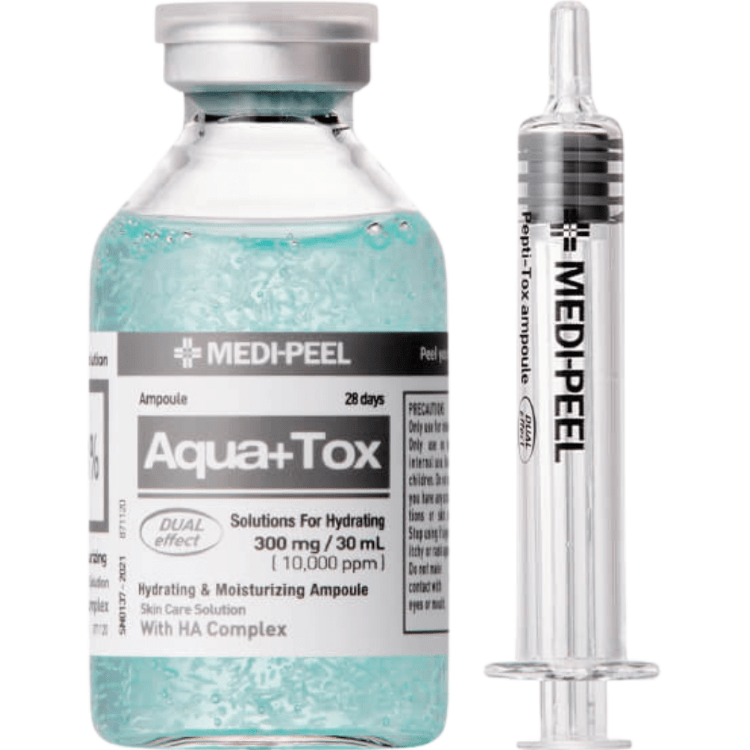 MEDI-PEEL, Ампульная сыворотка для сияния кожи, 30 мл, Aqua Plus Tox Ampoule
