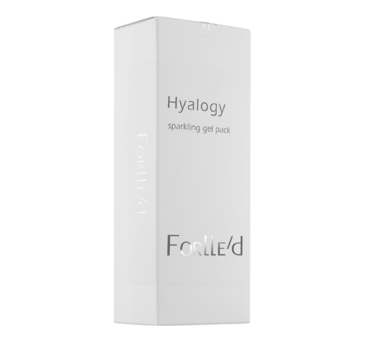 FORLLED, Гелевая маска с эффектом пенообразования 5 шт, Hyalogy Sparkling Gel Pack
