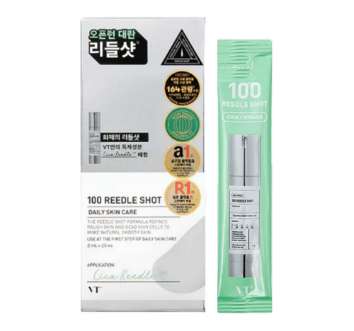 VT COSMETICS, Бустер-сыворотка с микроиглами, 2мл*10шт, Reedle Shot 100