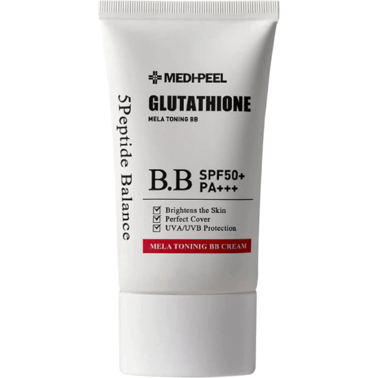 MEDI-PEEL, BB крем с глутатионом, 50 мл, Bio-Intense Glutathione Mela Toning BB Cream SPF50+PA++++