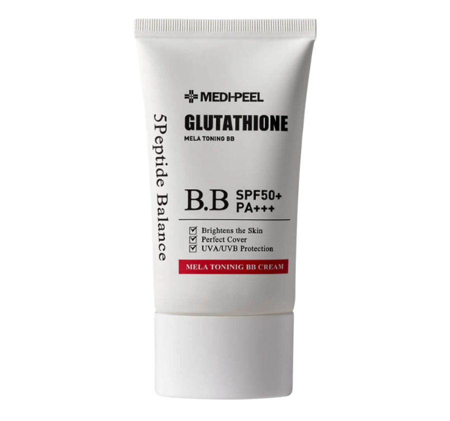 MEDI-PEEL, Bio-Intense Glutathione Mela Toning BB крем с глутатионом, BB Cream SPF50