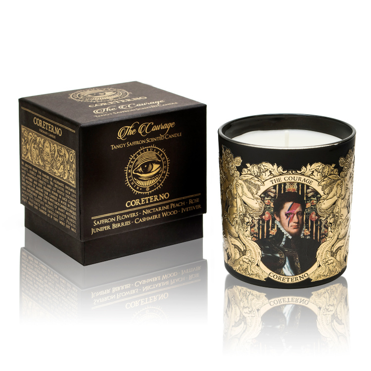 CORETERNO, Свеча ароматизированная, 240 г, The Courage