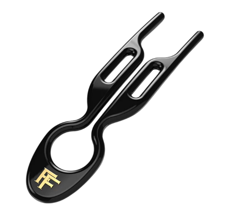 FIONA FRANCHIMON (№1 HAIRPIN), Шпильки черного цвета (набор из 5 шпилек)