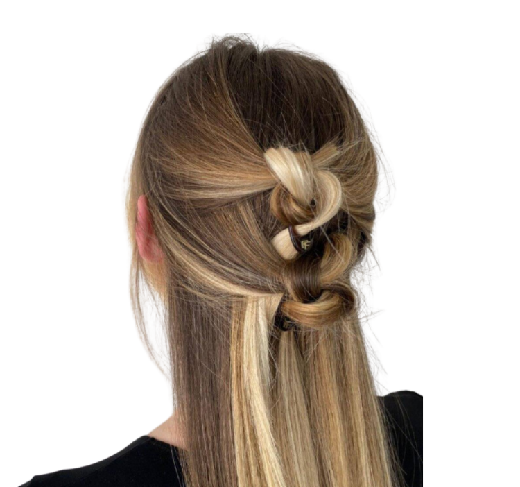 FIONA FRANCHIMON (№1 HAIRPIN), Шпильки коричневого цвета (набор из 5 шпилек)