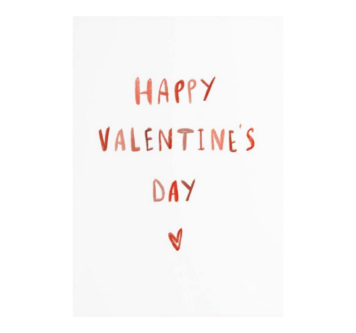 Открытка "HAPPY VALENTINE'S DAY"