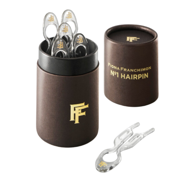 FIONA FRANCHIMON (№1 HAIRPIN), Шпильки прозрачные (набор из 5 шпилек)