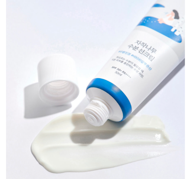 ROUND LAB, Солнцезащ-й увл-й крем с березовым соком, 10мл,Birch Juice Moisturizing Sunscreen SPF 50+