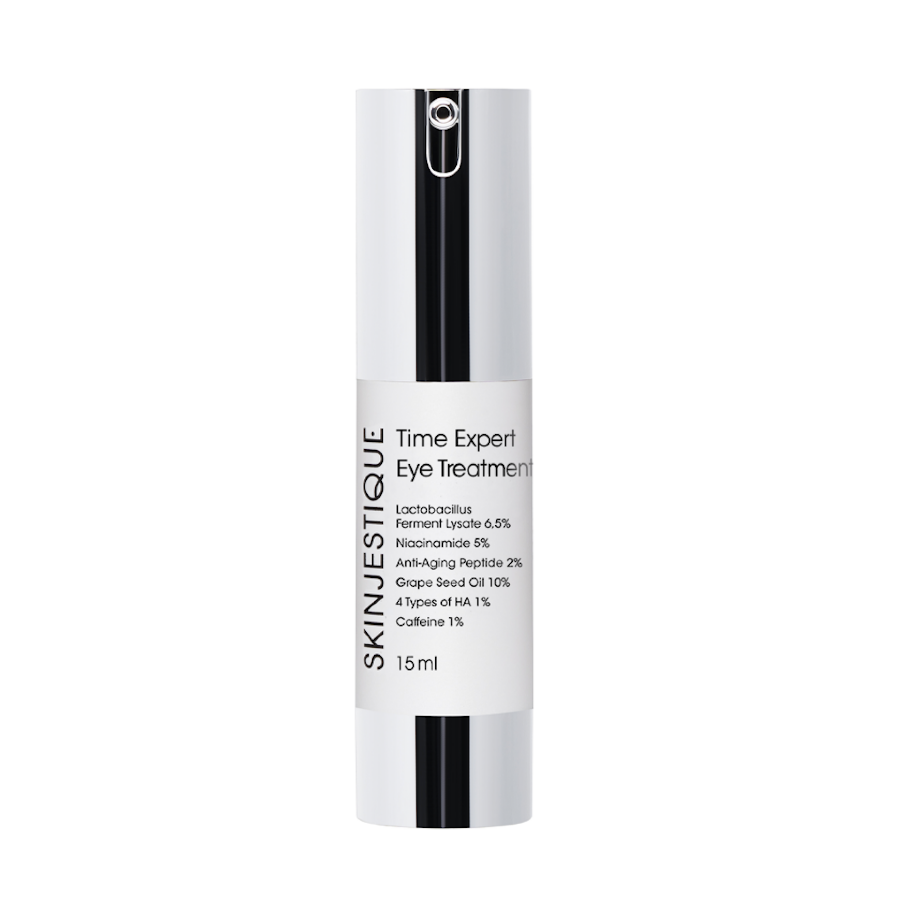 SKINJESTIQUE, Крем для век с кофеином от морщин и отеков, 15мл, Time Expert Eye Treatment
