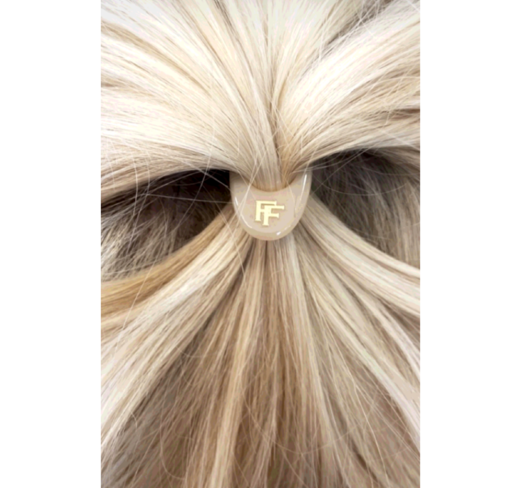 FIONA FRANCHIMON (№1 HAIRPIN), Шпильки светло-бежевого цвета (набор из 3 шпилек)