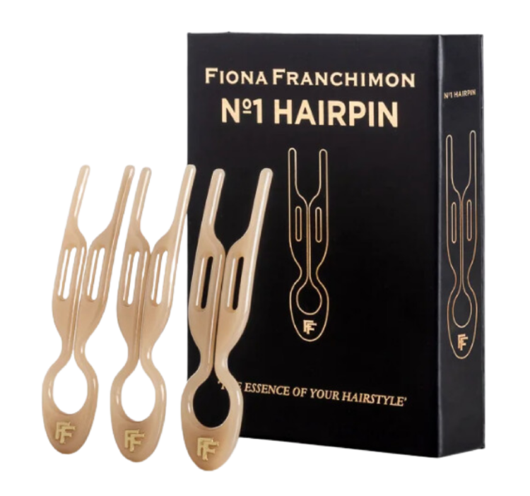 FIONA FRANCHIMON (№1 HAIRPIN), Шпильки светло-бежевого цвета (набор из 3 шпилек)