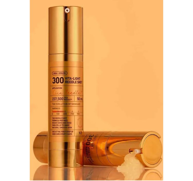 VT COSMETICS, Витаминная сыворотка с микроигламидля сияния кожи, 50 мл, Vita-Light Reedle Shot 300