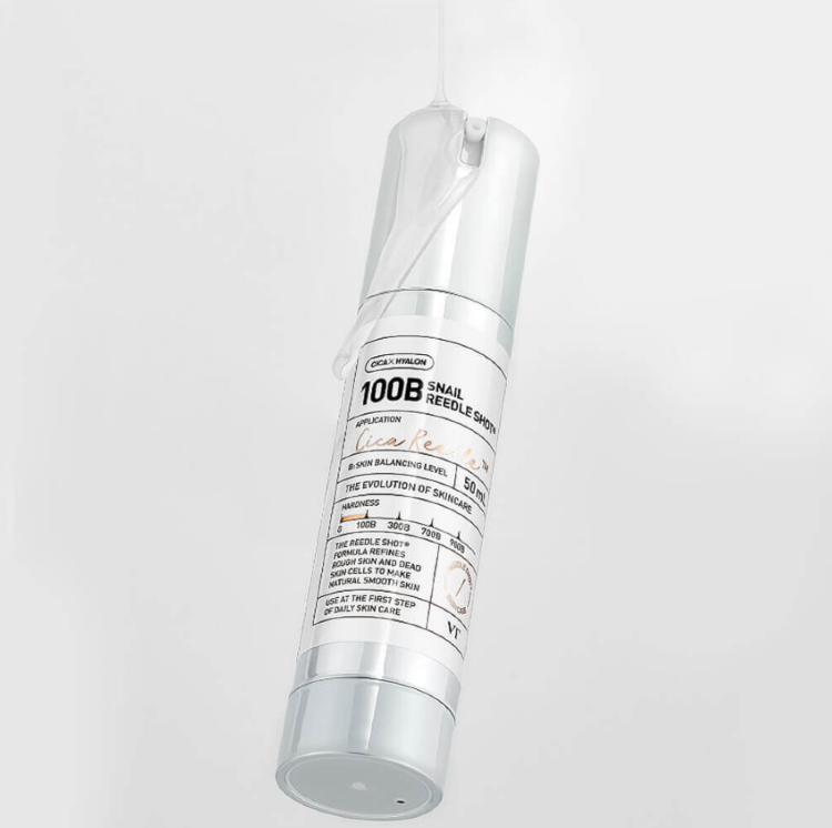 VT COSMETICS, Бустер-сыворотка с микроиглами имуцином улитки, 50 мл, Snail Reedle Shot 100B