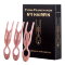 FIONA FRANCHIMON (№1 HAIRPIN), Шпильки пудрово-розового цвета (набор из 3 шпилек)