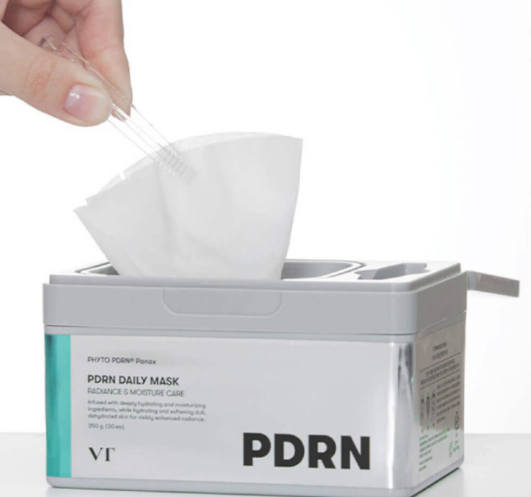 VT COSMETICS, Набор тканевых масок с ПДРН для сияния кожи, 30 шт, PDRN Daily Mask