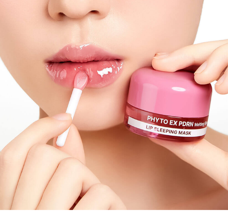 MEDI-PEEL, Phyto Ex PDRN Ночная маска для губ с ПДРН и пептидами,11г, Melting Glow Lip Sleeping Mask