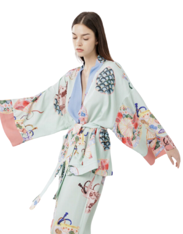 ANY WOWZERS, Комплект-кимоно со штанами, HAIKU TOKIO