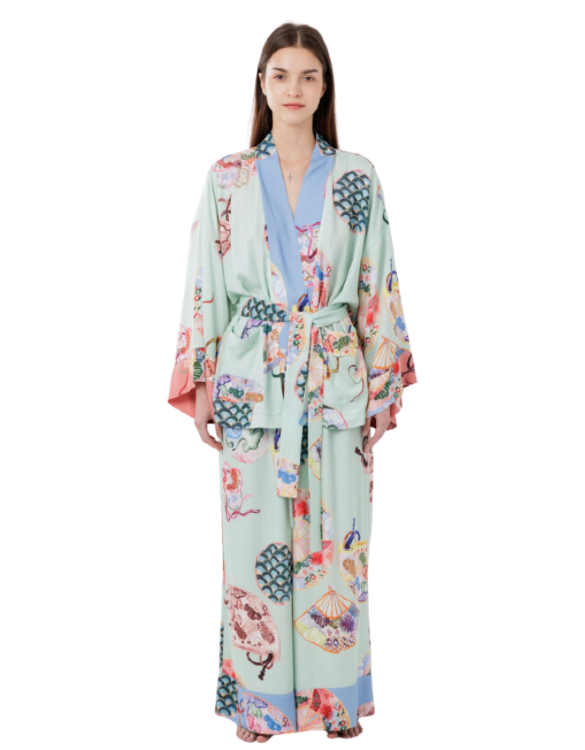 ANY WOWZERS, Комплект-кимоно со штанами, HAIKU TOKIO