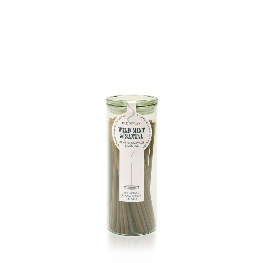 PADDYWAX, Благовония 100 штук, WILD MINT & SANTAL